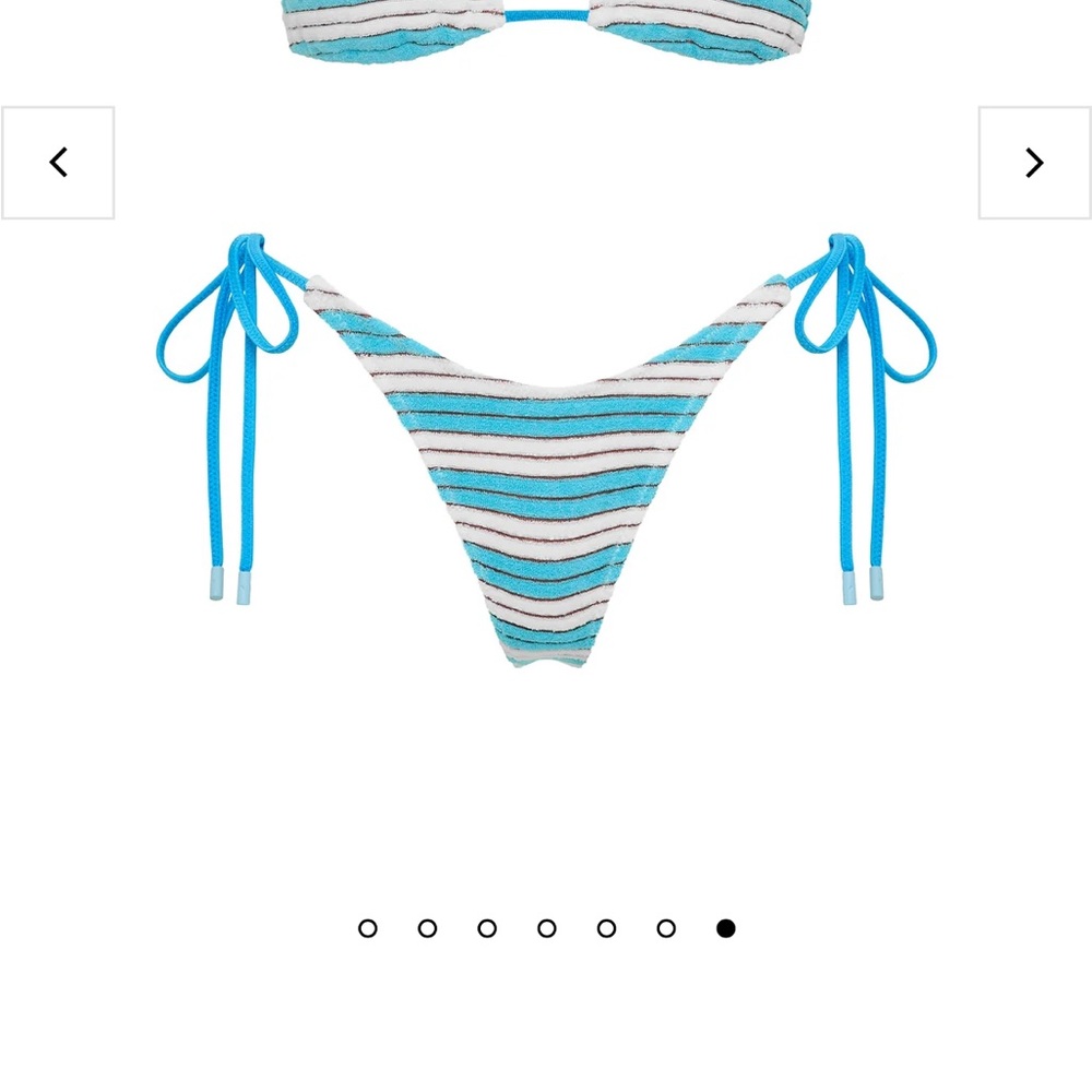 ISO trade triangl etta light blue vinca bikini bottoms size small